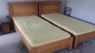 Rustikální smrkové postele