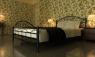 Kovová postel 180x200 cm + rošt ZDARMA 