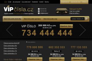 ZLATÁ čísla a VIP čísla: STOVKY nových ZLATÝCH ČÍSEL skladem
