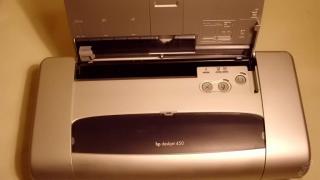 Přenosná inkoustová tiskárna HP