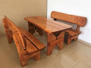 ZAHRADNÍ dřevěný nábytek z masivu
