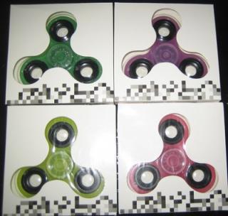 FIDGET HAND SPINNER FINGER SPIN - FOSFOROVÉ, SVÍTÍ