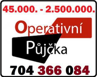 45.000. - 2.500.000. Půjčka bez registru