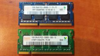Pameti do notebooku DDR2, DDR3 ( 1-4 GB )