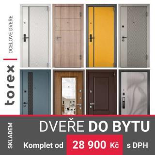 TOREX - ocelové vchodové dveře