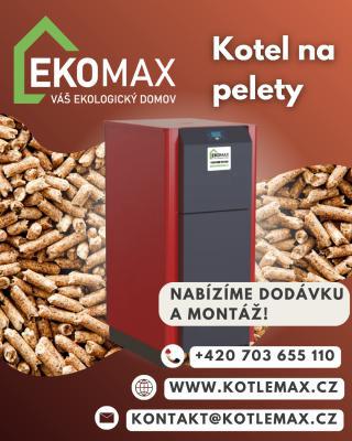 Kotel na pelet 37kW-úsporné a ekologické vytápění 