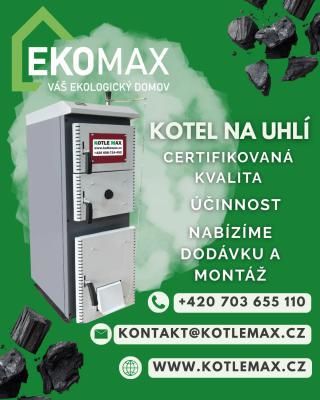 Moderní kotel na uhlí  10kW