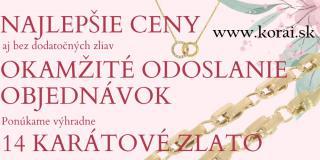 Krásne náušnice z bieleho zlata Korai