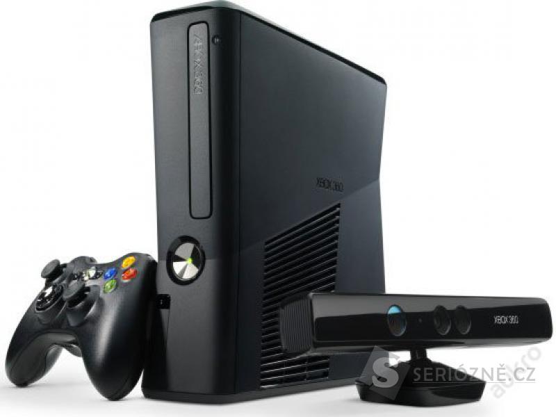 Xbox 360 4GB +4 hry+ KINECT záruka až 24měs. 