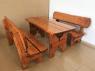 ZAHRADNÍ dřevěný nábytek z masivu